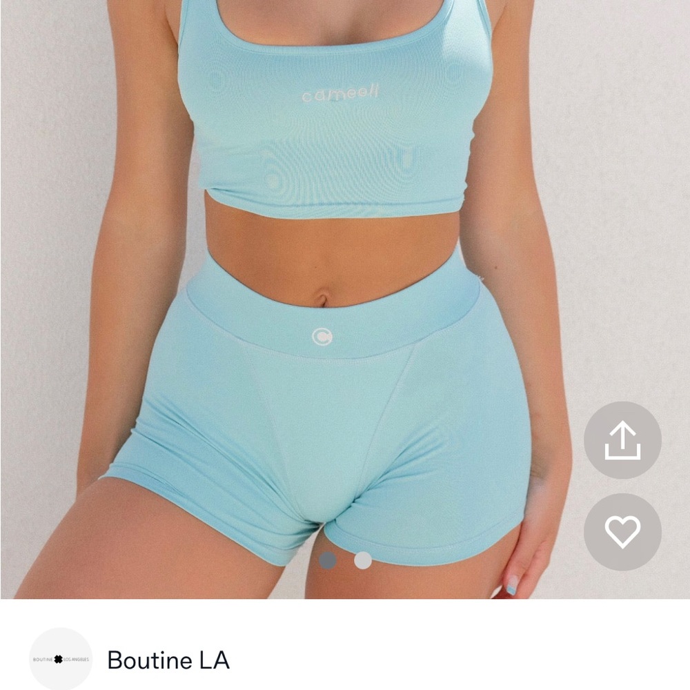Cameeli (Boutine LA) blue boy shorts